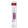 Victorinox - Set de 2 cuțite pentru legume SWISS CLASSIC, 10 cm, mov