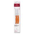 Victorinox - Set de 2 cuțite pentru legume Swiss Classic, 10 cm, portocaliu