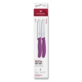 Victorinox - Set de 2 cuțite pentru legume SWISS CLASSIC, 11 cm, mov