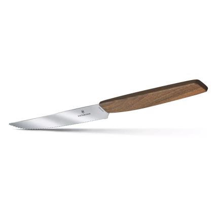 Victorinox - Set de 2 cuțite pentru steak SWISS MODERN, 12 cm, nuc