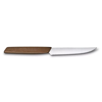 Victorinox - Set de 2 cuțite pentru steak SWISS MODERN, 12 cm, nuc
