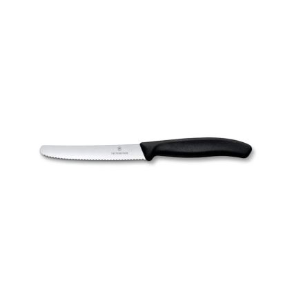 Victorinox - Set de cuțite de bucătărie cu organizator SWISS CLASSIC 6 piese fag/bej