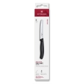 Victorinox - Set de cuțite pentru legume SWISS CLASSIC, 11 cm, 6 buc., negru