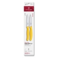 Victorinox - Set de cuțite pentru legume SWISS CLASSIC, lame de 10 cm, 2 buc., galbene