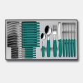 Victorinox - Set de tacâmuri SWISS CLASSIC, 24 piese, turcoaz