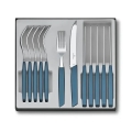 Victorinox - Set de tacâmuri SWISS MODERN, 12 piese, albastru