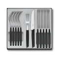 Victorinox - Set de tacâmuri SWISS MODERN, 12 piese, negru