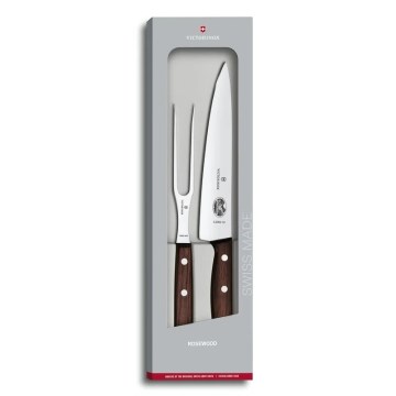 Victorinox - Set pentru porționat WOOD, 2 buc., arțar