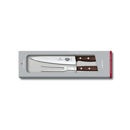 Victorinox - Set pentru porționat WOOD, 2 buc., arțar