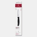 Victorinox SWISS CLASSIC - Set de 6 cuțite pentru legume, lamă 10 cm, negru