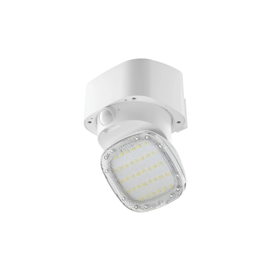 Viking - Aplică solară de perete cu LED și senzor, 1 W, 3,7 V, IP44, 3000/4000 K, 4000 mAh