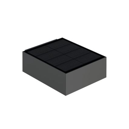 Viking - Aplică solară de perete LED dimmabilă cu senzor LED/2W/3,7V IP65 4000K 2000 mAh