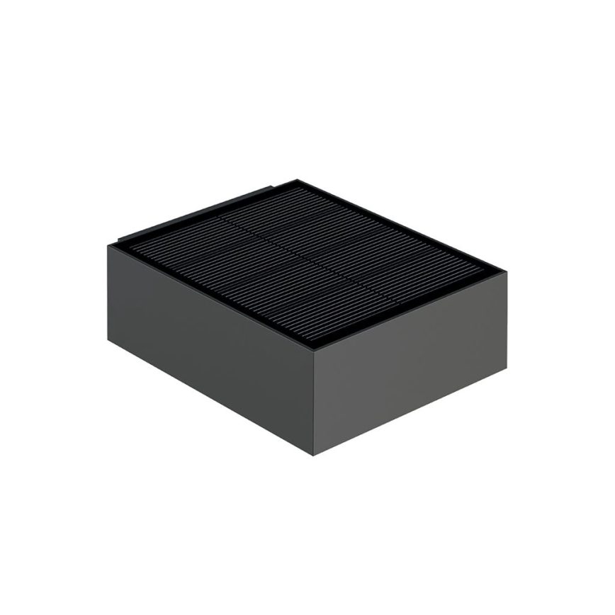 Viking - Aplică solară de perete LED dimmabilă cu senzor LED/2W/3,7V IP65 4000K 2000 mAh