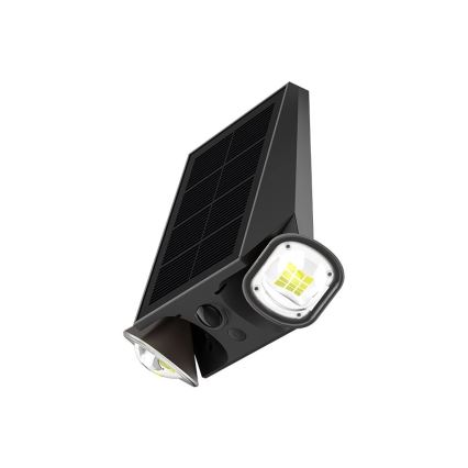 Viking - Aplica solară LED de perete flexibilă dimmabilă cu senzor LED/1,3W/3,7V IP44 4000K 2000 mAh
