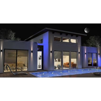 Viking - Lampă solară de perete LED reglabilă, 1,5W/3,7V IP65 4000K 2000 mAh