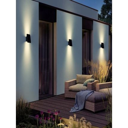 Viking - Lampă solară de perete LED reglabilă, 1,5W/3,7V IP65 4000K 2000 mAh