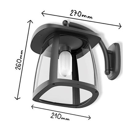 Viking - Aplica solară de perete LED reglabilă LED/2W/3,7V IP54 4000K 2000 mAh