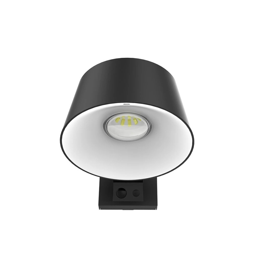 Viking - Lampă solară de perete LED reglabilă, cu senzor, 1W/3,7V, IP44, 4000K, 2000 mAh