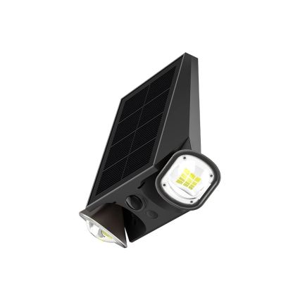 Viking - Lampă solară de perete LED reglabilă cu senzor LED/1,3W/3,7V IP44 4000K 2000 mAh