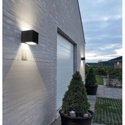 Viking - Lampă solară de perete dimerizabilă LED/1W/3,7V IP54 4000K 2000 mAh