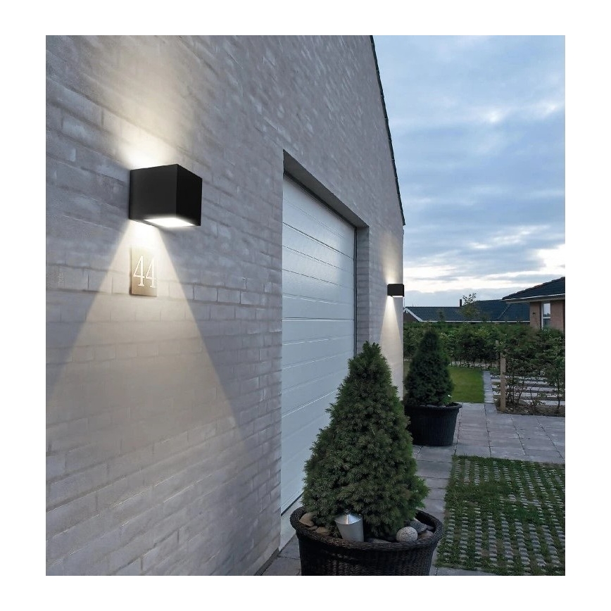 Viking - Lampă solară de perete dimerizabilă LED/1W/3,7V IP54 4000K 2000 mAh