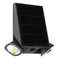Viking - Aplica solară LED de perete flexibilă dimmabilă cu senzor LED/1,3W/3,7V IP44 4000K 2000 mAh