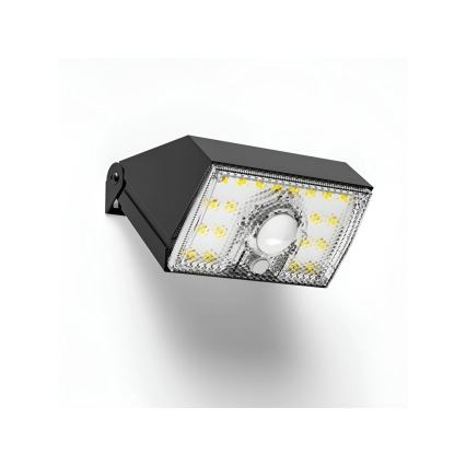 Viking - Lampă solară LED de perete cu senzor LED/3,7V IP54 3000/4000K 2000 mAh