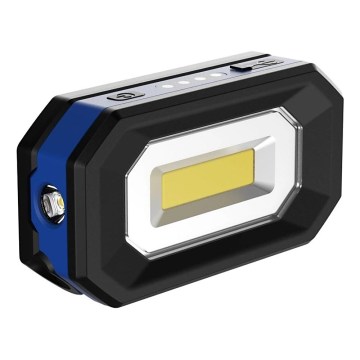 Viking - Lanternă de lucru LED reîncărcabilă, cu reglare a intensității, 5V, IPX4, 500 lm, 2000 mAh