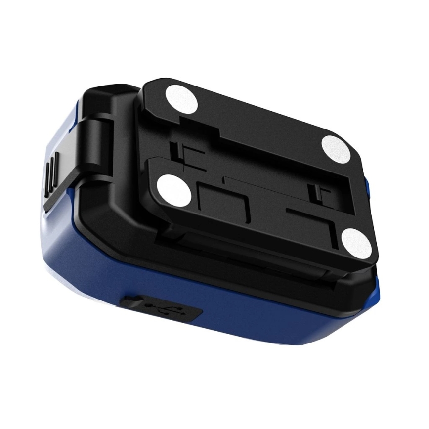 Viking - Lampă frontală LED reîncărcabilă cu reglaj al luminozității, cu senzor, 5V, IPX4, 400 lm, 3xAAA/1000 mAh