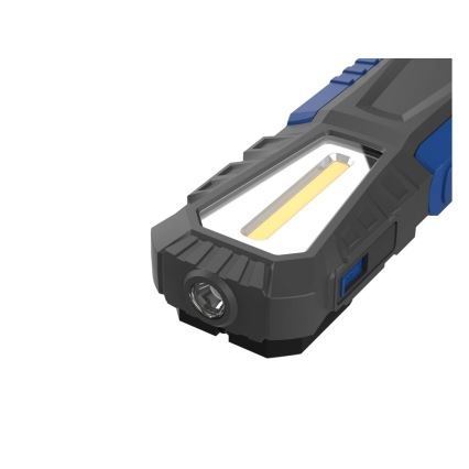Viking - Lanternă LED reîncărcabilă cu reglare a luminozității, 420 lm, 4400 mAh, 5V, IPX4