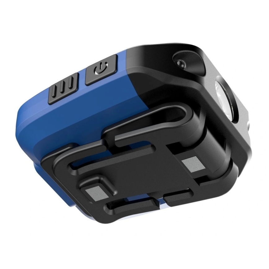 Viking - Lanternă LED reîncărcabilă, dimerizabilă, cu senzor și lumină roșie LED/5V IPX4 200 lm 500 mAh