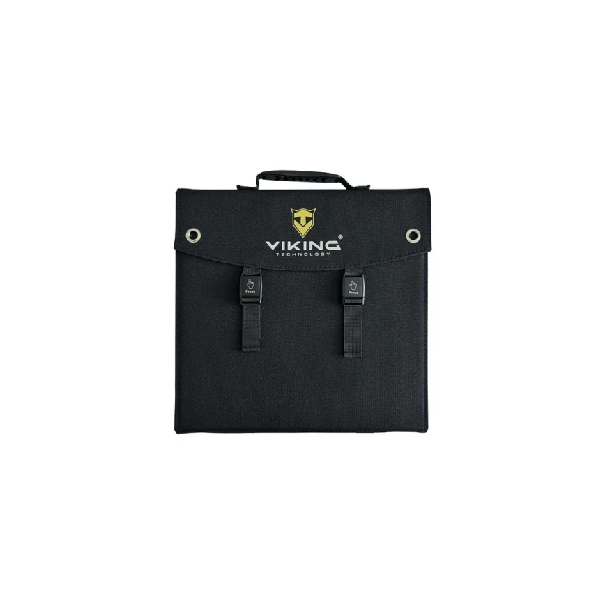 Viking - Panou solar USB Power Delivery 60W/20V IPX4 negru