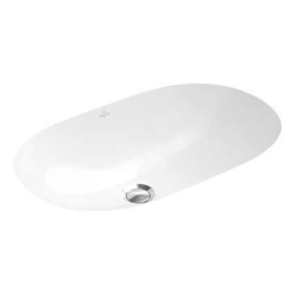 Villeroy & Boch 41626001 - Lavoar încastrat O.NOVO 60 x 35 cm, ceramică, alb