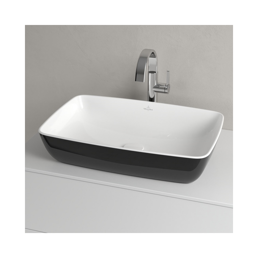 Villeroy & Boch 417258BCT8 - Lavoar ARTIS pentru montare pe blat 58x38,5 cm ceramică/negru