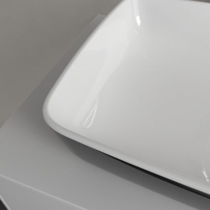 Villeroy & Boch 417258BCT8 - Lavoar ARTIS pentru montare pe blat 58x38,5 cm ceramică/negru