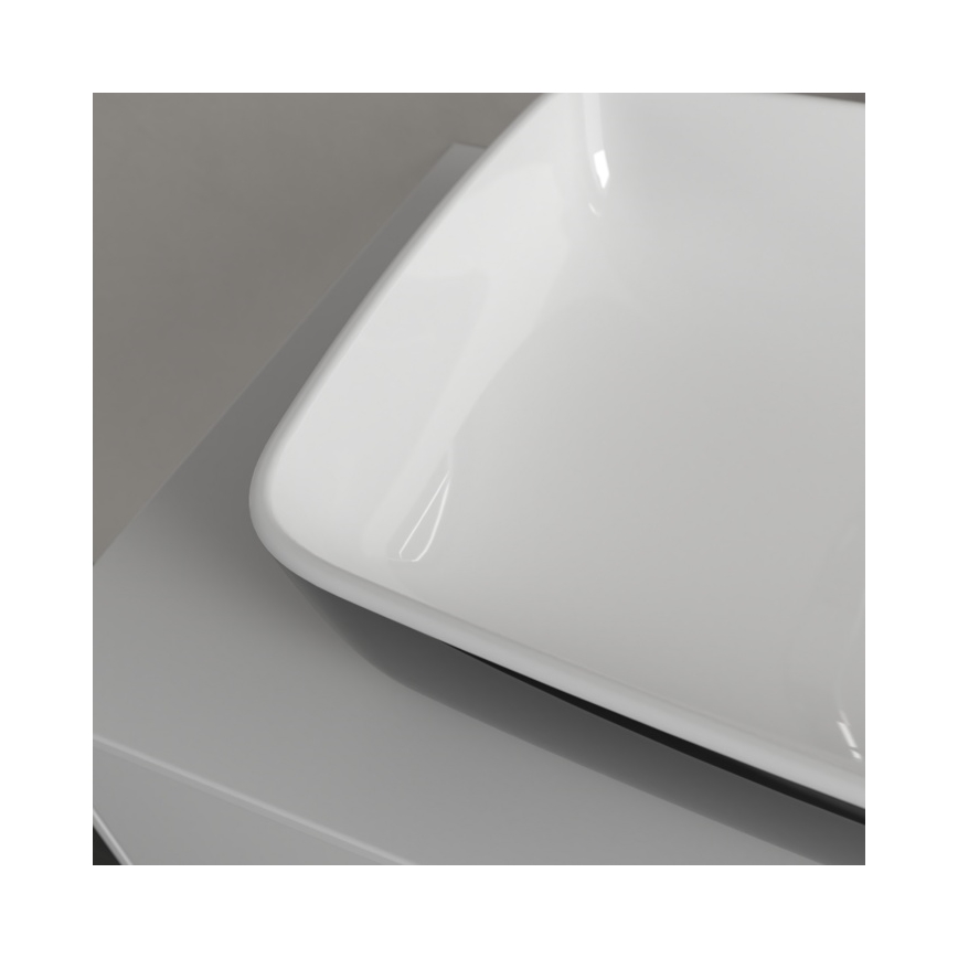 Villeroy & Boch 417258BCT8 - Lavoar ARTIS pentru montare pe blat 58x38,5 cm ceramică/negru