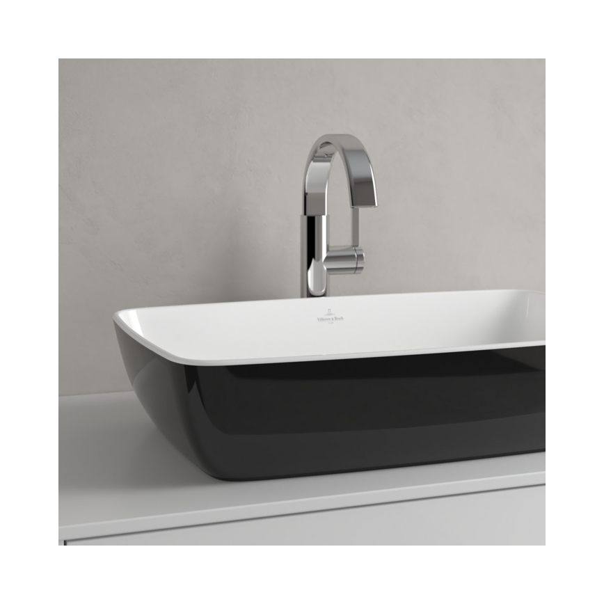 Villeroy & Boch 417258BCT8 - Lavoar ARTIS pentru montare pe blat 58x38,5 cm ceramică/negru