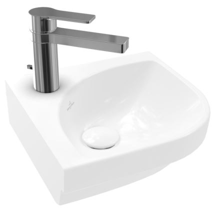 Villeroy & Boch 43714601 - Lavoar suspendat de colț SUBWAY 3.0 32x32 cm ceramică/alb