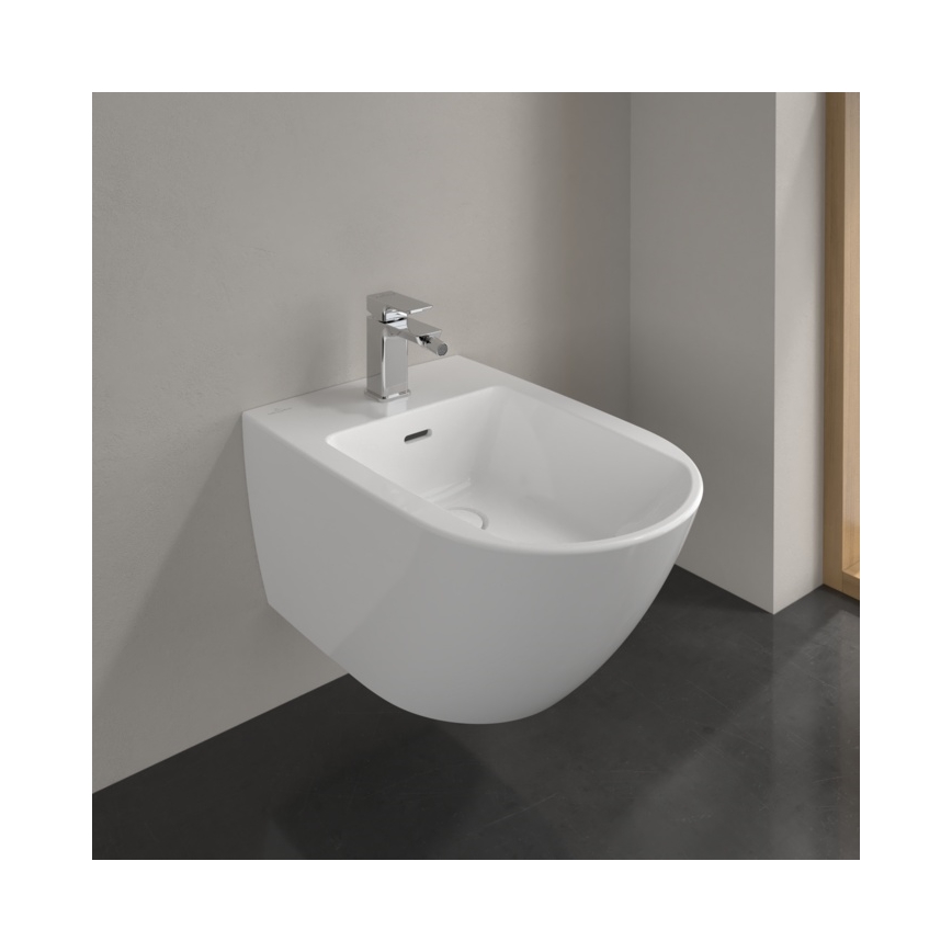 Villeroy & Boch 44700001 - Bideu suspendat SUBWAY 3.0 ceramică/alb