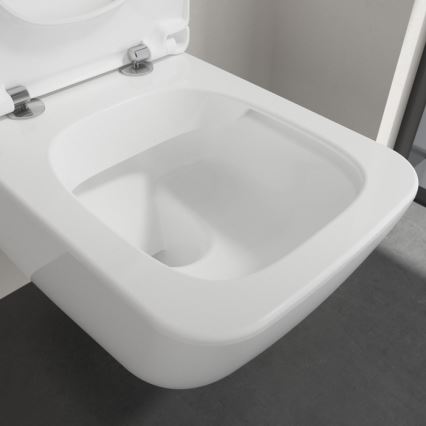 Villeroy & Boch 4611RL01 - Vas WC suspendat VENTICELLO cu capac SoftClose, ceramică/albă