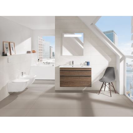 Villeroy & Boch 4611RL01 - Vas WC suspendat VENTICELLO cu capac SoftClose, ceramică/albă