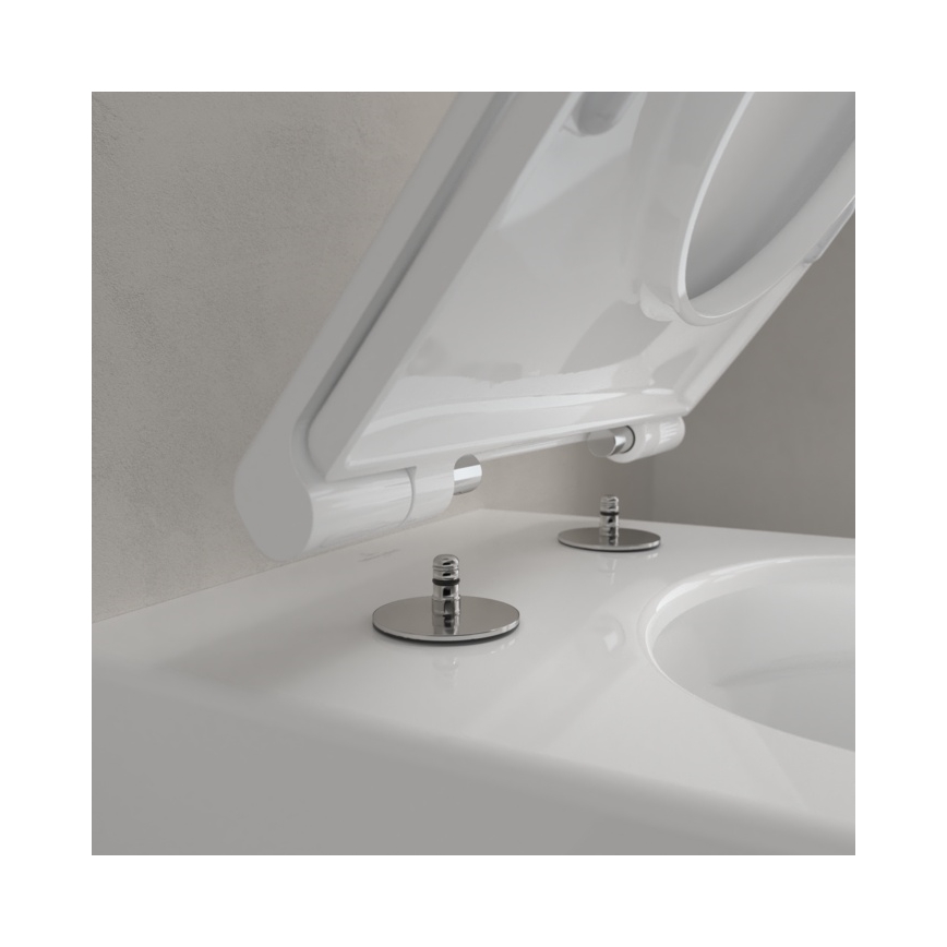 Villeroy & Boch 4670T9R1 - Vas WC suspendat cu capac SoftClose SUBWAY 3.0 ceramică/albă