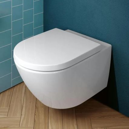 Villeroy & Boch SUBWAY 3.0 4670TSR1 - Vas WC suspendat cu capac SoftClose, ceramică, alb