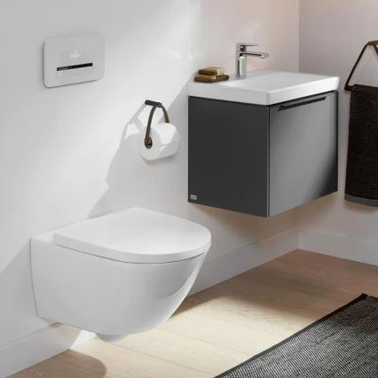 Villeroy & Boch SUBWAY 3.0 4670TSR1 - Vas WC suspendat cu capac SoftClose, ceramică, alb