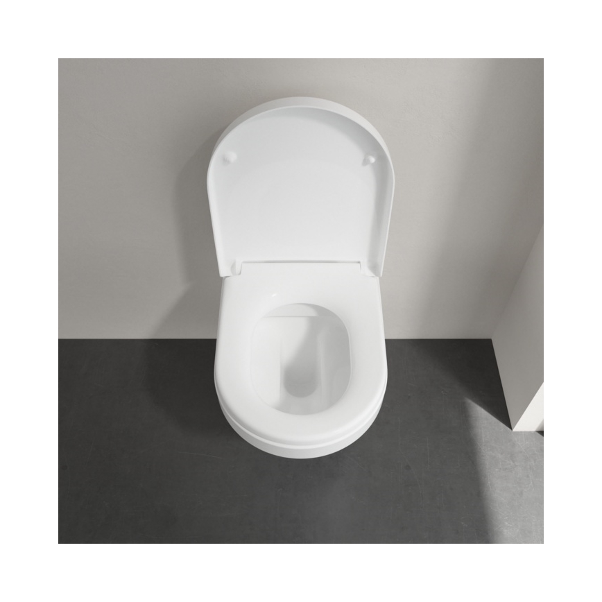Villeroy & Boch 4694HR01 - Vas WC suspendat cu capac SoftClose ARCHITECTURA, ceramică/alb