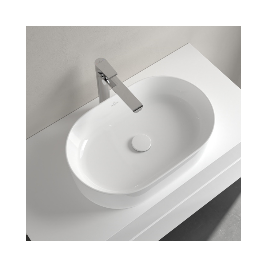 Villeroy & Boch 4A195601 - Lavoar pentru montaj pe blat COLLARO, 56 x 36 cm, ceramică/alb