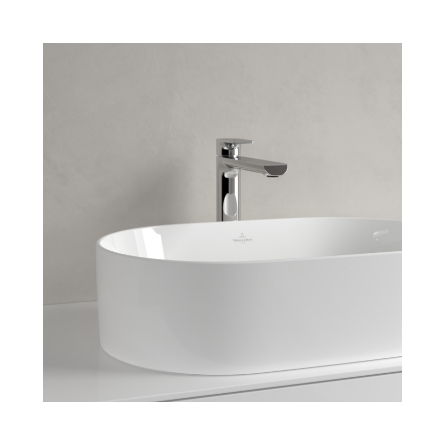 Villeroy & Boch 4A195601 - Lavoar pentru montaj pe blat COLLARO, 56 x 36 cm, ceramică/alb