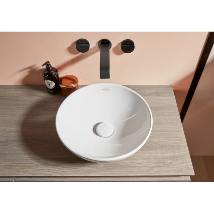 Villeroy & Boch 4A450001 - Lavoar pentru blat LOOP&FRIENDS, Ø 38 cm, ceramică/alb