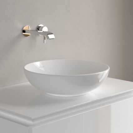 Villeroy & Boch 4A460001 - Lavoar pentru blat LOOP&FRIENDS Ø 42 cm, din ceramică, alb
