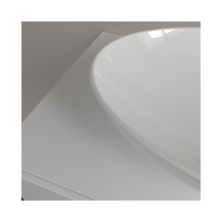 Villeroy & Boch 4A470101 - Lavoar pentru montaj pe blat LOOP&FRIENDS 56x38 cm ceramică/alb